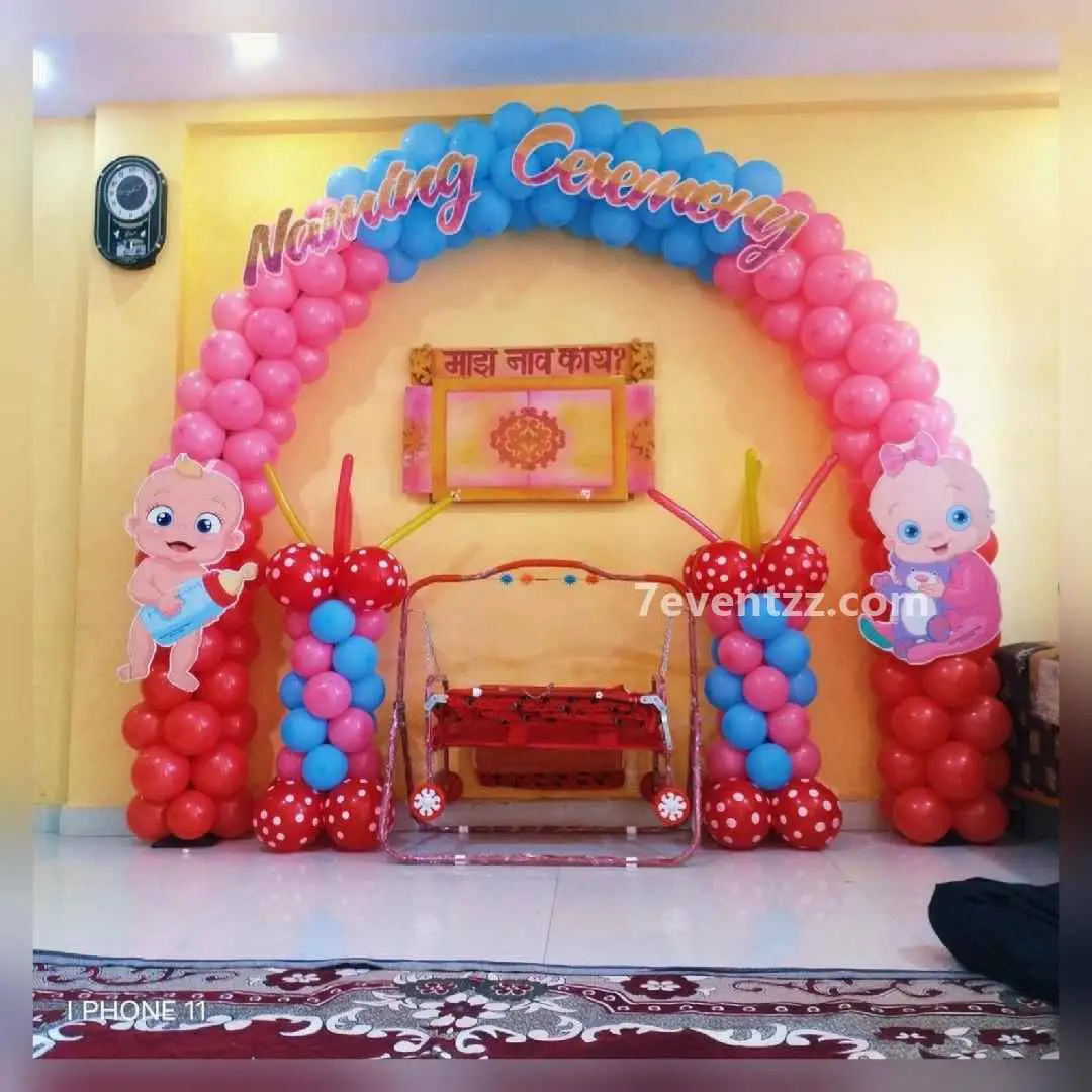 Simple Naming Ceremony Setup
