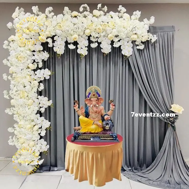 Ganpati Background Decoration